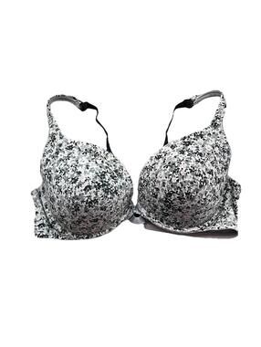Cacique Floral Bra 42D Lightly Lined Underwire Full Coverage Plus Size
